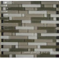 long and short glass crystal mosaic